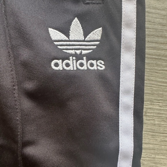 Adidas Kids Black Track Pants Sz Small - Picture 3 of 4